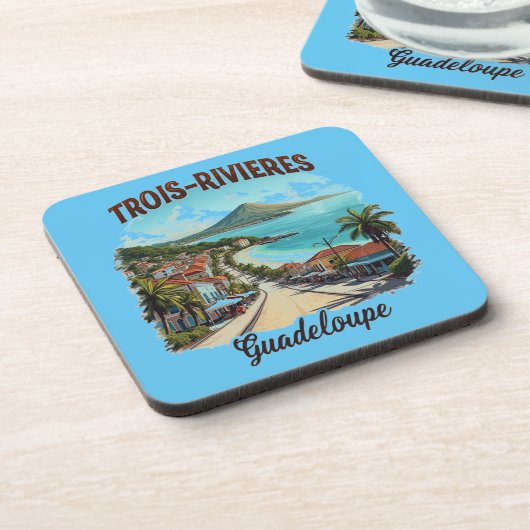 GUADELOUPE GETRÄNKEUNTERSETZER (Linke Seite)