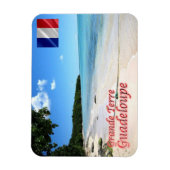 Guadeloupe - Grande-Terre - Magnet (Vertikal)