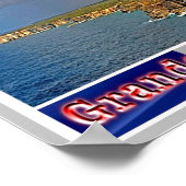 Guadeloupe - Grande Terre - Poster (Ecke)