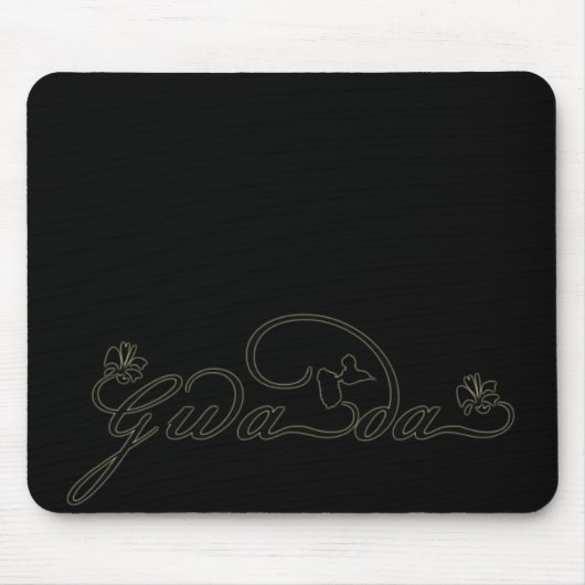 Guadeloupe: Gwada 971 Mousepad (Vorne)