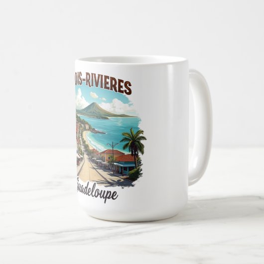 GUADELOUPE KAFFEETASSE (VorderseiteRechts)