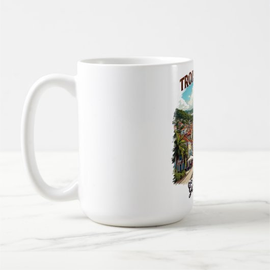 GUADELOUPE KAFFEETASSE (Links)