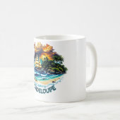 GUADELOUPE KAFFEETASSE (VorderseiteRechts)