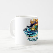 GUADELOUPE KAFFEETASSE (Vorderseite Links)