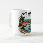 GUADELOUPE-KANAL KAFFEETASSE (Vorderseite Links)