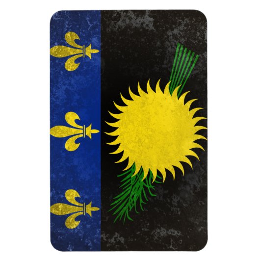 Guadeloupe Magnet (Vertikal)