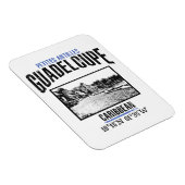 Guadeloupe Magnet (Rechte Seite)