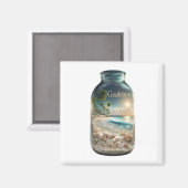 GUADELOUPE MAGNET (Vorderseite/Rückseite)