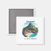 GUADELOUPE MAGNET (Vorderseite/Rückseite)