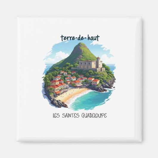 GUADELOUPE MAGNET (Vorne)