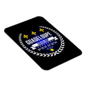 Guadeloupe Magnet (Rechte Seite)