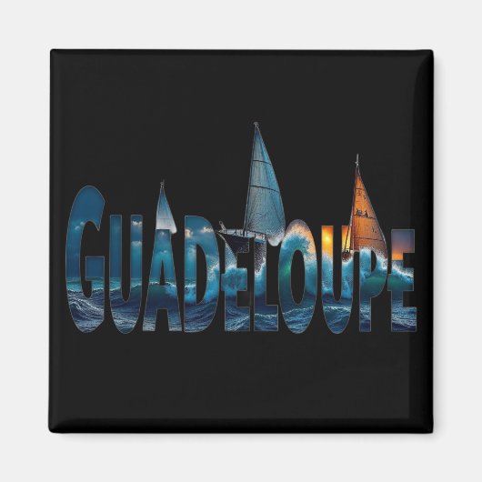 GUADELOUPE MAGNET (Vorne)