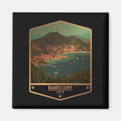 Guadeloupe Magnet (Vorne)