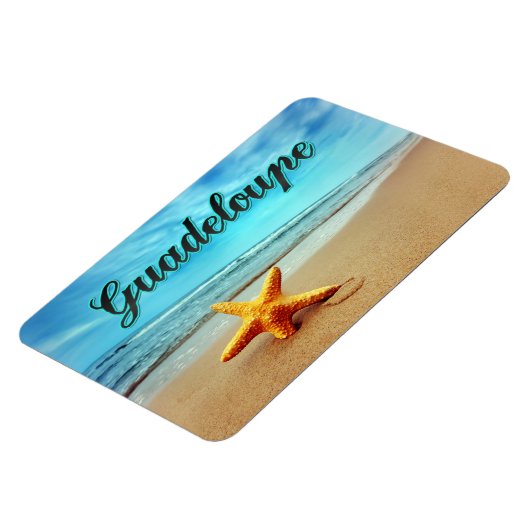 Guadeloupe Magnet (Linke Seite)