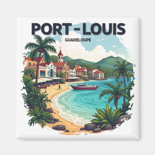 GUADELOUPE MAGNET (Vorne)