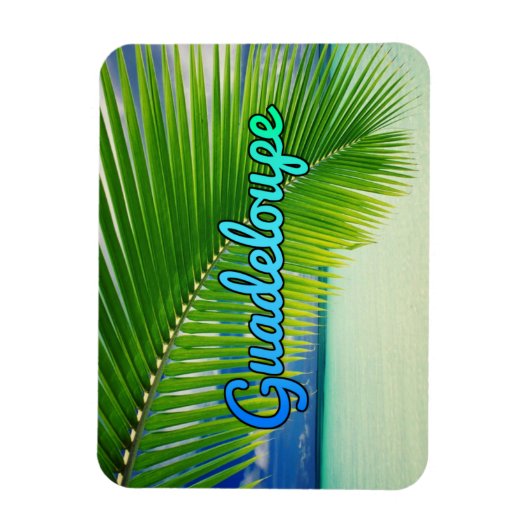 Guadeloupe Magnet (Vertikal)