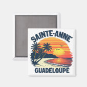 GUADELOUPE MAGNET (Vorderseite/Rückseite)