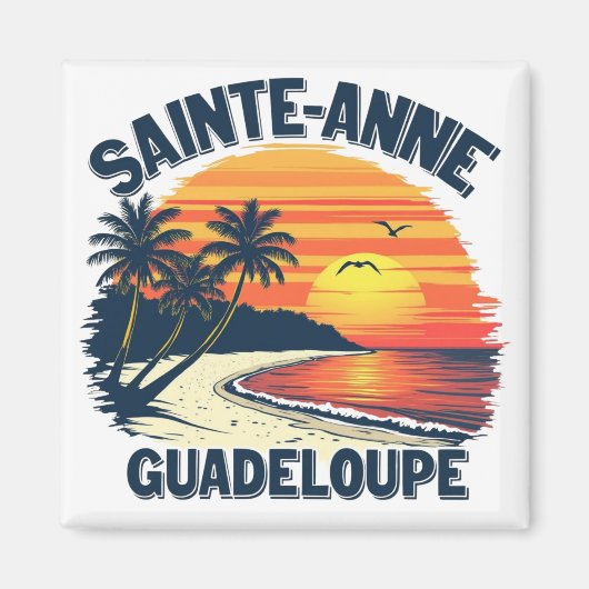 GUADELOUPE MAGNET (Vorne)