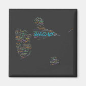 GUADELOUPE MAGNET (Vorne)