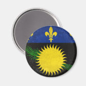 Guadeloupe Magnet (Vorderseite/Rückseite)