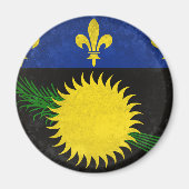 Guadeloupe Magnet (Vorne)