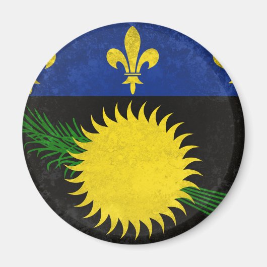 Guadeloupe Magnet (Vorne)