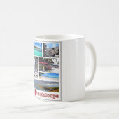 Guadeloupe - Mosaik - Kaffeetasse (VorderseiteRechts)