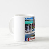 Guadeloupe - Mosaik - Kaffeetasse (Vorderseite Links)