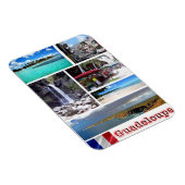 Guadeloupe - Mosaik - Magnet (Rechte Seite)