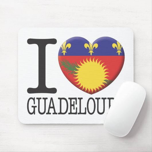 Guadeloupe Mousepad (Mit Mouse)