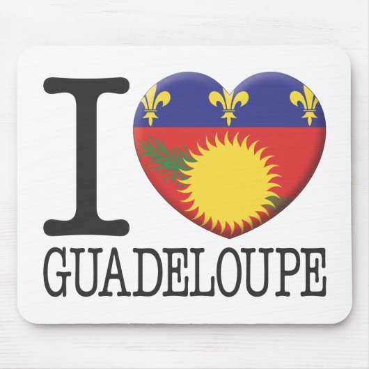 Guadeloupe Mousepad (Vorne)