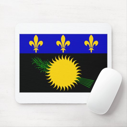 Guadeloupe Mousepad (Mit Mouse)