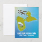 Guadeloupe National Park Map (Vorne/Hinten)