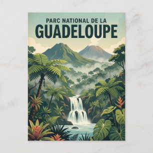 Guadeloupe Nationalpark Frankreich Postkarte
