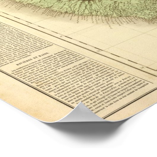 Guadeloupe Poster (Ecke)