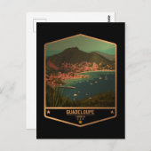 Guadeloupe Postkarte (Vorne/Hinten)