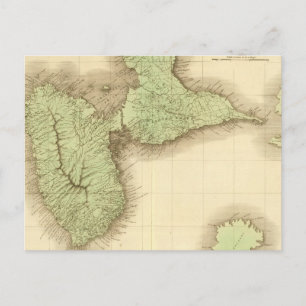 Guadeloupe Postkarte