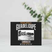 Guadeloupe Postkarte (Stehend Vorderseite)