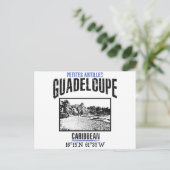 Guadeloupe Postkarte (Stehend Vorderseite)