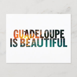 GUADELOUPE POSTKARTE