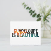 GUADELOUPE POSTKARTE (Stehend Vorderseite)