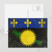 Guadeloupe Postkarte (Vorne/Hinten)