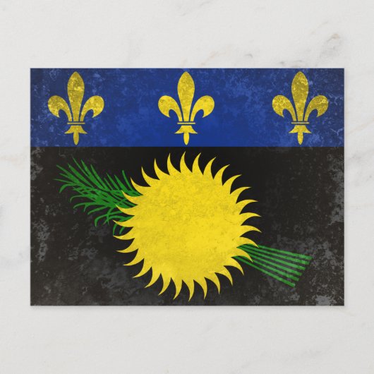 Guadeloupe Postkarte (Vorderseite)