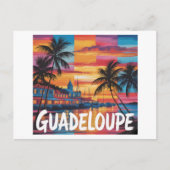Guadeloupe Postkarte (Vorderseite)