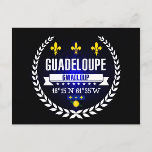 Guadeloupe Postkarte