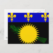 Guadeloupe Postkarte (Vorne/Hinten)