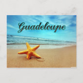 Guadeloupe Postkarte (Vorderseite)