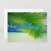 Guadeloupe Postkarte (Vorne/Hinten)
