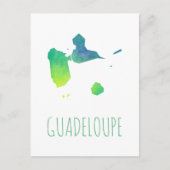 Guadeloupe Postkarte (Vorderseite)