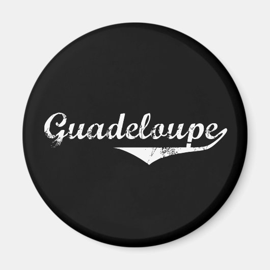 Guadeloupe-Revolution-Stil Magnet (Vorne)